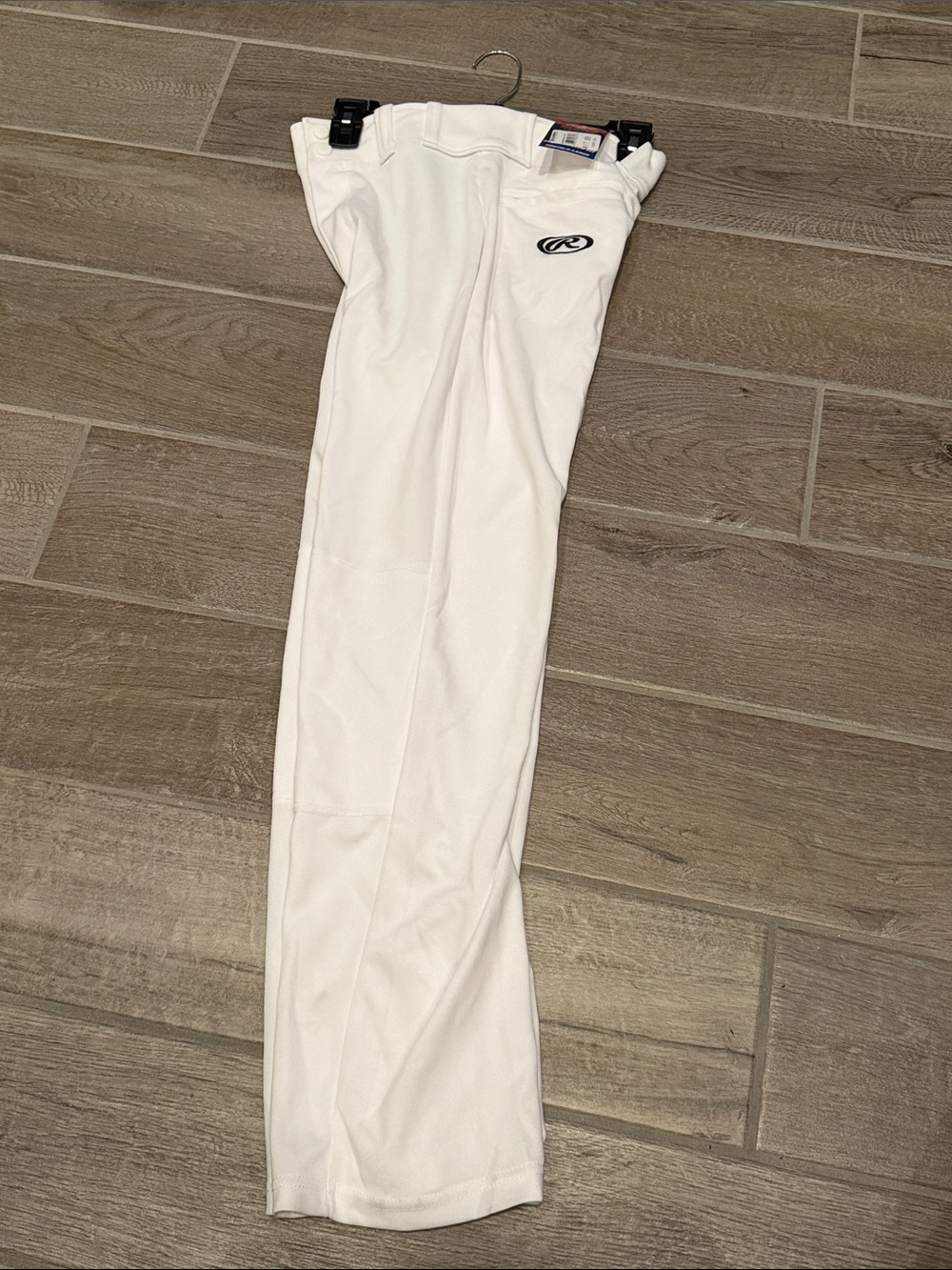 Rawlings White Baseball/Softball Pants with Logo